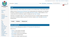 Desktop Screenshot of pl.wikimedia.org