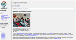 Desktop Screenshot of cs.planet.wikimedia.org